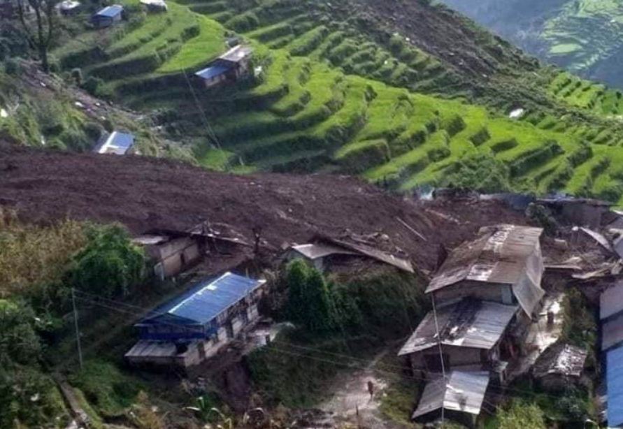 बेनीको क्याम्पसचोक पहिराको उच्च जोखिममा